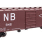 Walthers 910-41065 HO NB 40' Steel Boxcar with Murphy Ends Ready to Run #946