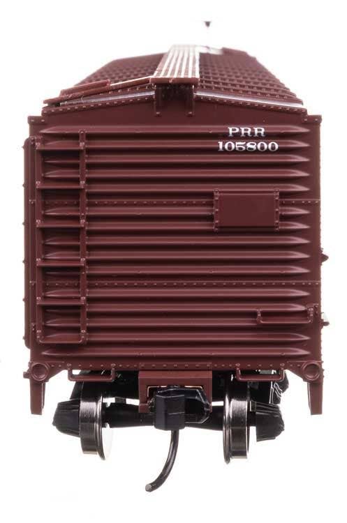 Walthers 910-41066 HO PRR 40' Steel Boxcar with Murphy Ends Ready to Run #105800