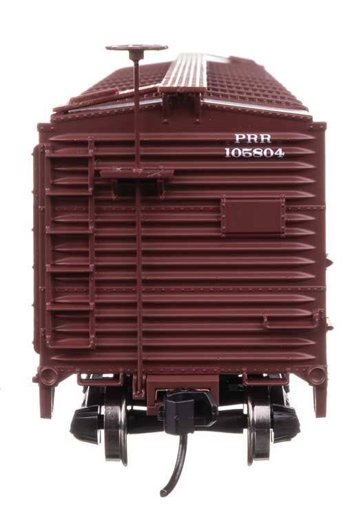 Walthers 910-41067 HO PRR 40' Steel Boxcar with Murphy Ends Ready to Run #105804