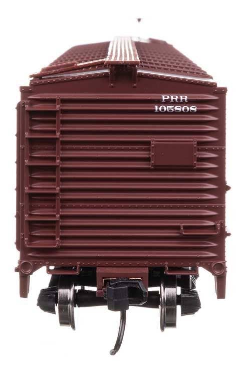 Walthers 910-41068 HO PRR 40' Steel Boxcar with Murphy Ends Ready to Run #105808
