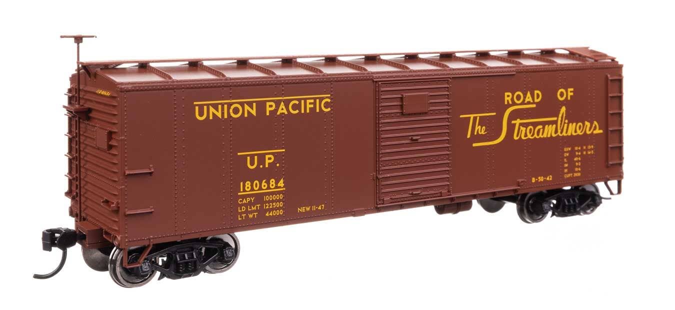 Walthers 910-41073 HO UP 40' Steel Boxcar with Murphy Ends Ready to Run #180684