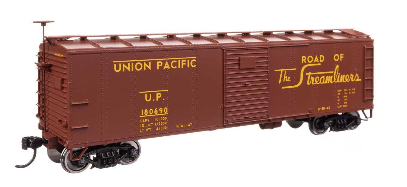 Walthers 910-41074 HO UP 40' Steel Boxcar with Murphy Ends Ready to Run #180690
