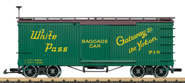 LGB 48675 G White Pass and Yukon Railroad RR Boxcar