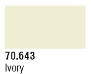 Vallejo Paint 70643 Ivory Mecha Color Waterbased Acrylic Primer - 17 ml. Bottle
