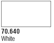 Vallejo Paint 70640 White Mecha Color Waterbased Surface Primer - 17 ml. Bottle
