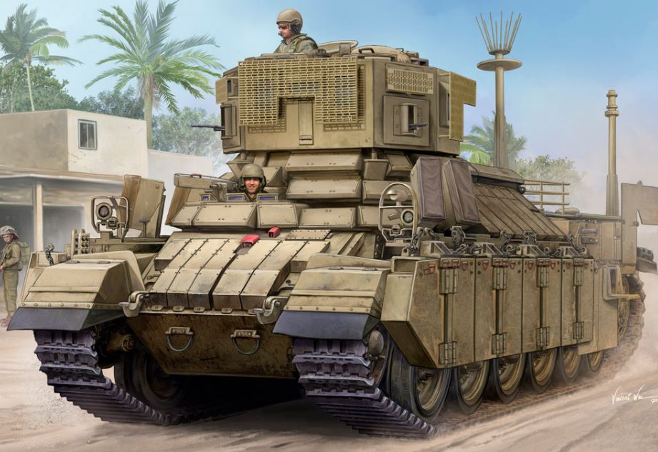 Hobby Boss s 83869 1:35 IDF APC Nagmachon Doghouse I Military Tank Model Kit