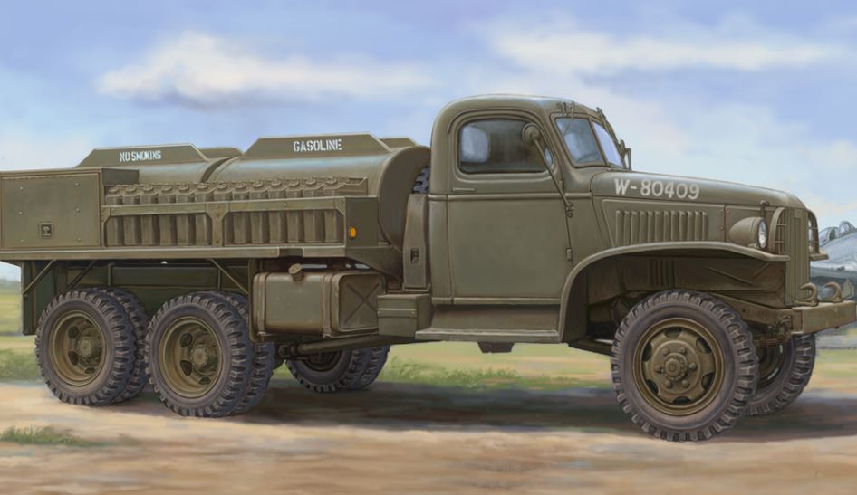 Hobby Boss s 83830 1:35 GMC CCKW 750 Gallon er Truck Military Tank Model Kit