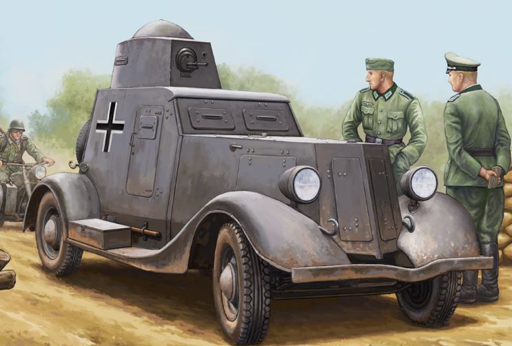 Hobby Boss s 83884 1:35 Soviet BA-20M Armored Car Military Vehicle Model Kit