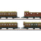 Marklin 87041 Z Scale KPEV Passenger Car Set (Set of 4)