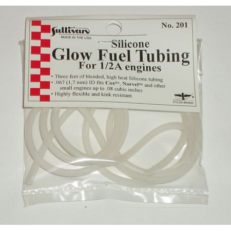 Sullivan 201 Silicone Glow Fuel Tubing for 1/2A Engines