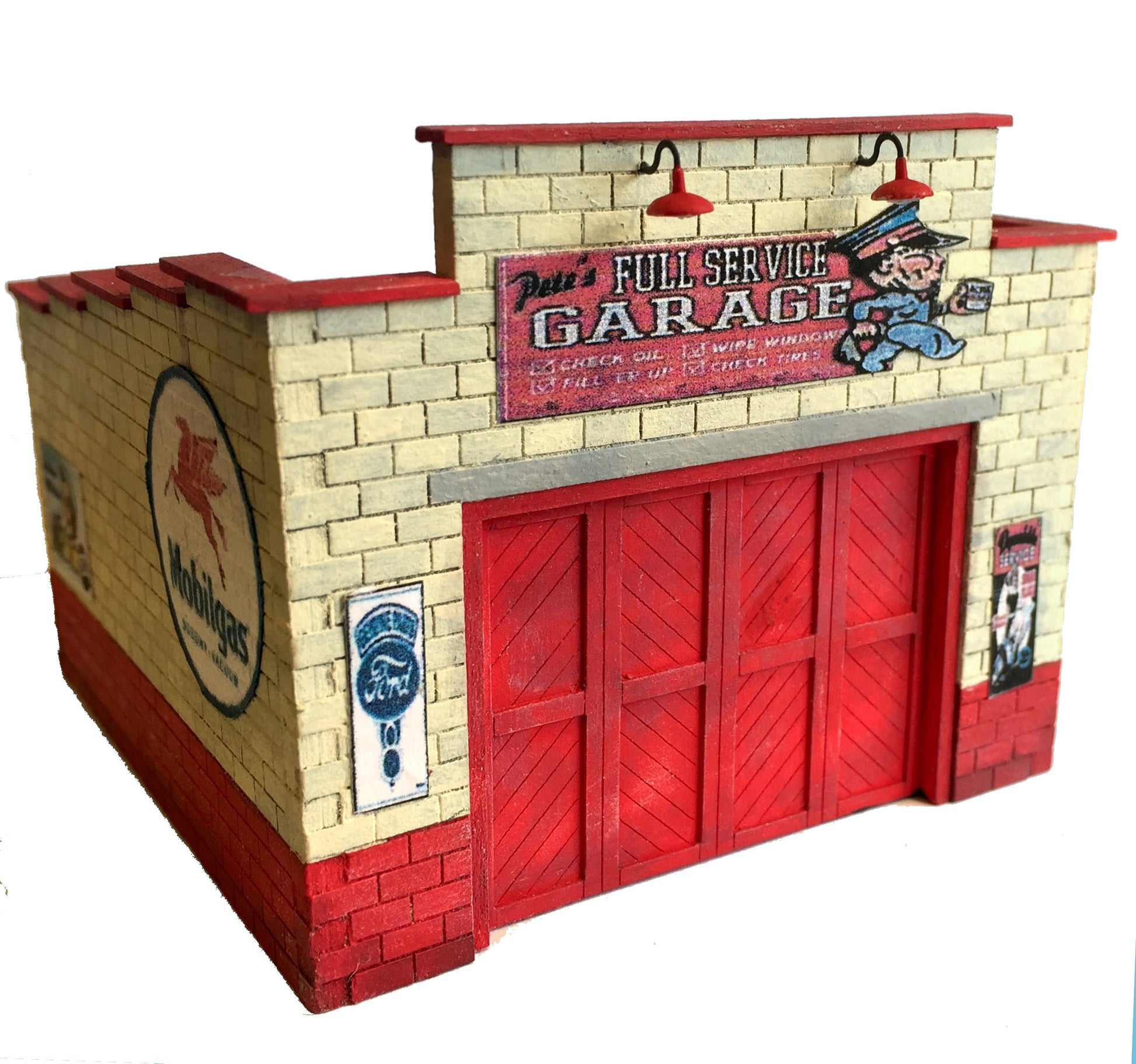 Railroad Line Models 9301 S Pete's Garage - Laser-Cut Wood Kit