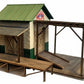 Railroad Line Models 9202 HO Farmer's Union Dairy and Produce Transfer Dock Kit