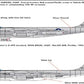 Academy 12618 1:144 USAF B-47 "306th BW(M)" Military Aircraft Plane Model Kit