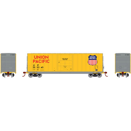Roundhouse 14934 HO Union Pacific 50' Ext Post High Cube Plug Door Box #355345