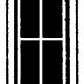 Period Miniatures 2017 N Scale White Metal Windows (Pack of 4)
