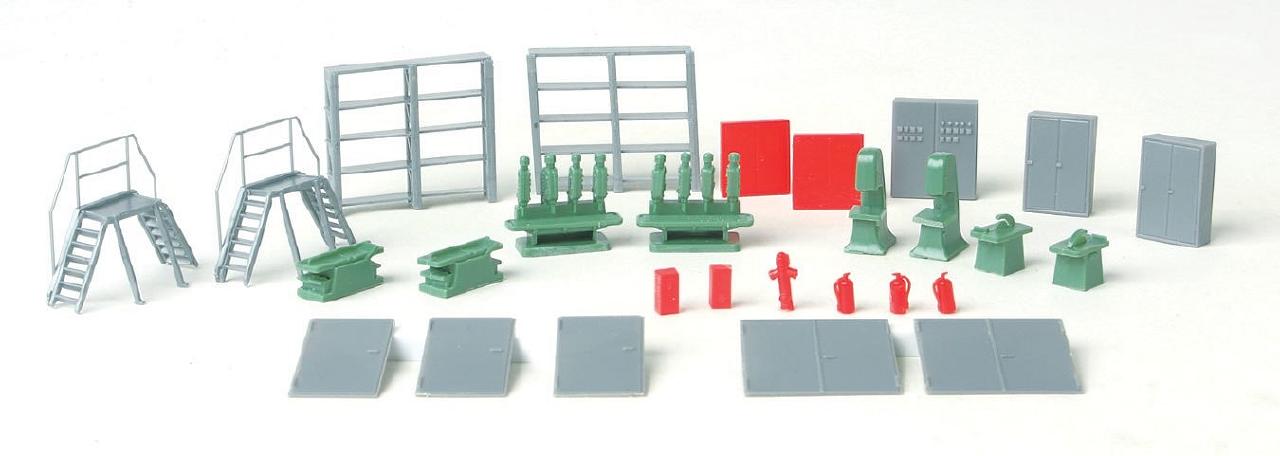Walthers 949-4149 HO Scale Plastic Industrial Details (Set of 28)