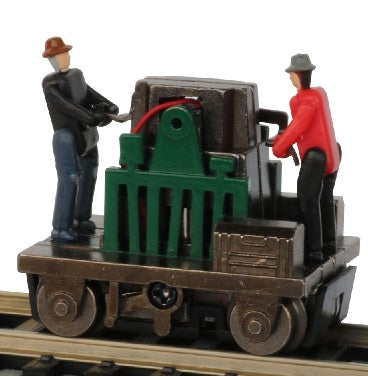 Bachmann 46223 HO Gandy Dancer Operating Hand Car Assorted Colors