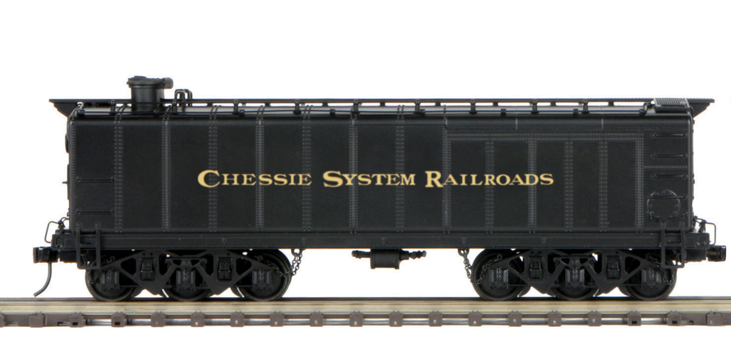 MTH 20-3685 O Chessie Premier Auxiliary Die-Cast Water Tender II LN/Box