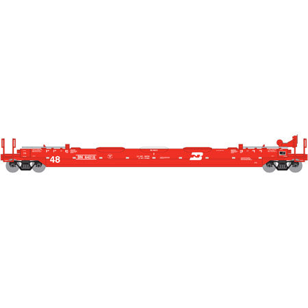 Athearn 16450 HO Burlington Northern RTR Husky Stack #64010