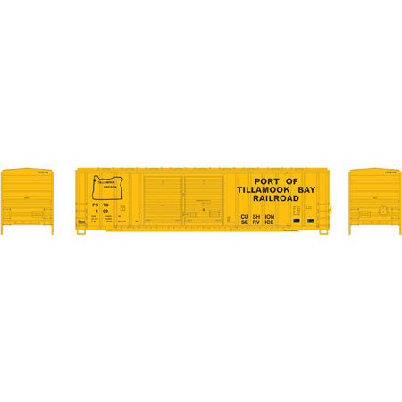 Athearn 73345 HO Port of Tillamook Bay RTR 50' FMC Offset Double Door Box #109
