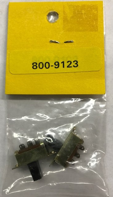 Circuitron 9123 DPDT Submini Slide Switch (Pack of 2)