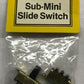 Circuitron 9123 DPDT Submini Slide Switch (Pack of 2)