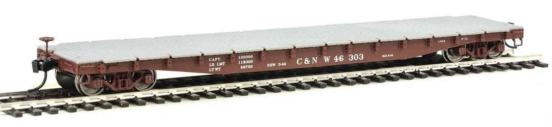 Walthers 920-104118 HO Chicago & North Western 53' AAR Flatcar #46303