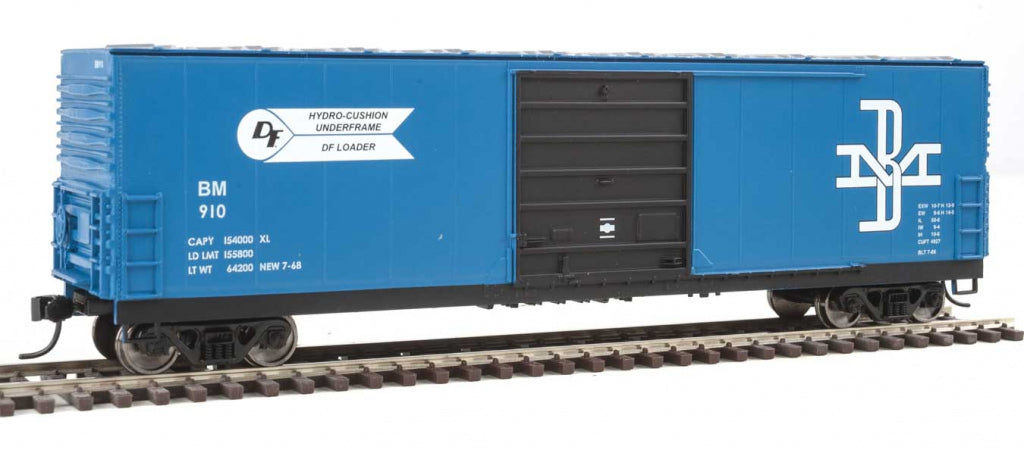 Walthers 910-1923 HO Boston & Maine 50' Evans Smooth-Side Boxcar #910
