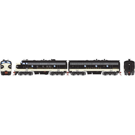 Athearn G12412 HO SOU/Freight F3A/F7B Diesel Loco w/DCC & Sound #4222/#4423