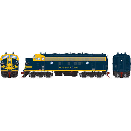Athearn G22591 HO Santa Fe/Freight F7A Diesel Locomotive #212