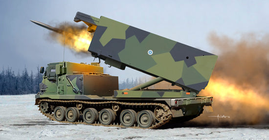 Trumpeter 01047 1:35 M270/A1 Multiple Launch Rocket System Model Kit