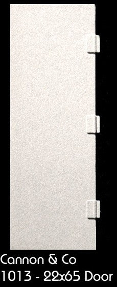 Cannon 1013 HO EMD Hood Unit Doors 3 Hinges & Sight Glass (Pack of 8)