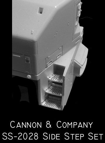 Cannon 2028 HO Photo-Etched Brass  Athearn Genesis F45 & FP45 Side Step Set