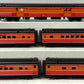 MTH 20-6529 O Southern Pacific 70' Streamlined Passenger Car Set (Set of 5) NIB