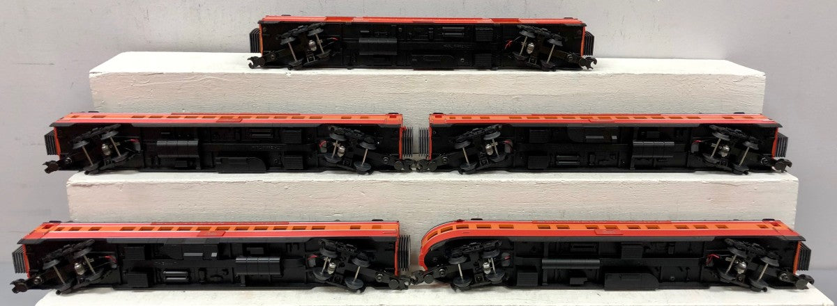 MTH 20-6529 O Southern Pacific 70' Streamlined Passenger Car Set (Set of 5) NIB