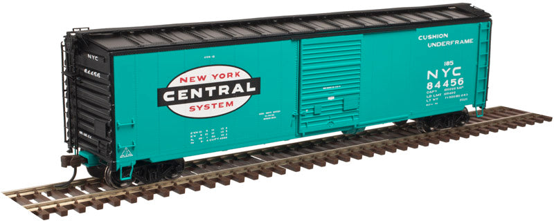 Atlas 20013002 HO New York Central 50' Postwar Single Door Box Car #84456