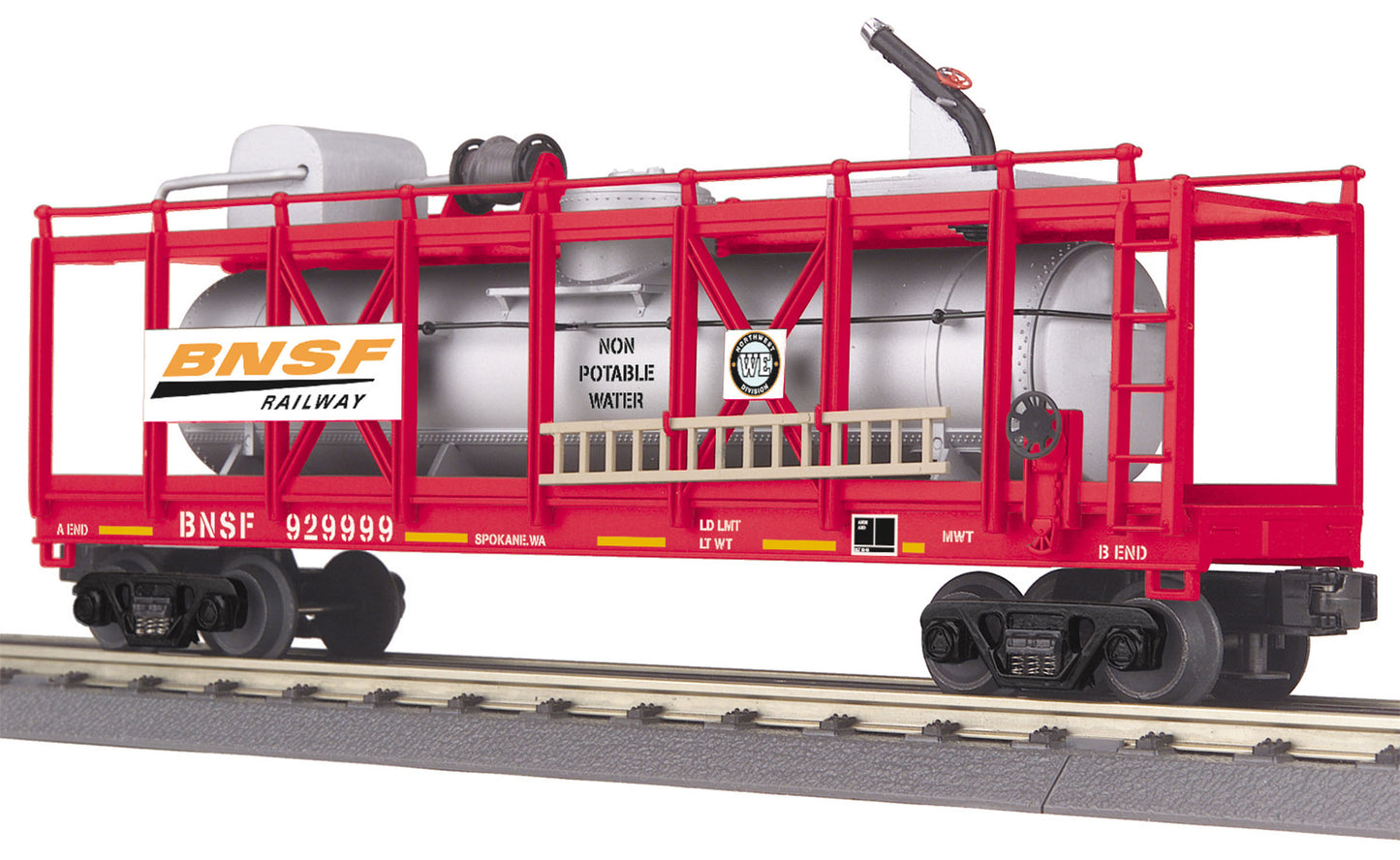 MTH 30-79529 O Burlington Northern Santa Fe Fire Car LN/Box