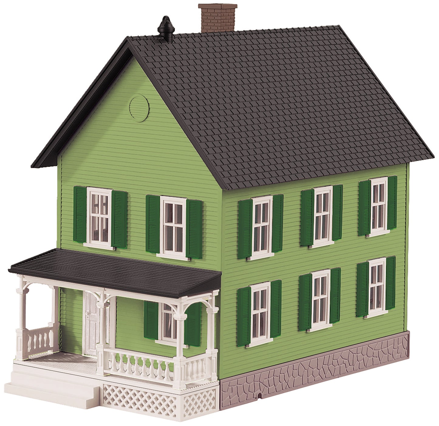 MTH 30-90551 O Row House #2 - Green