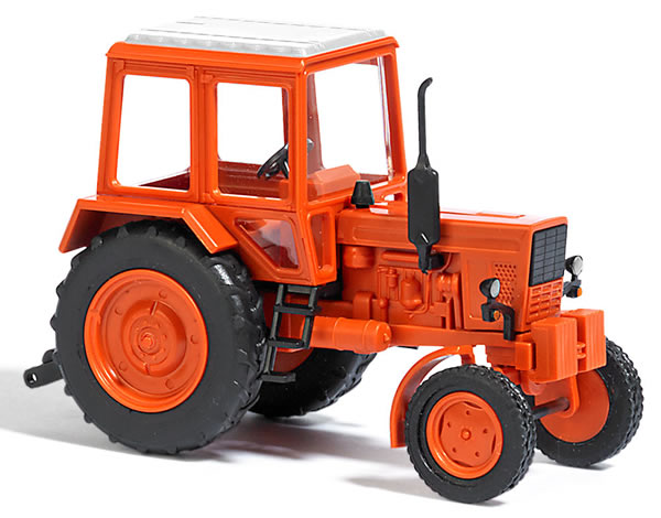 Busch 51300 HO 1983 Belarus MTS 80 Farm Tractor - Orange