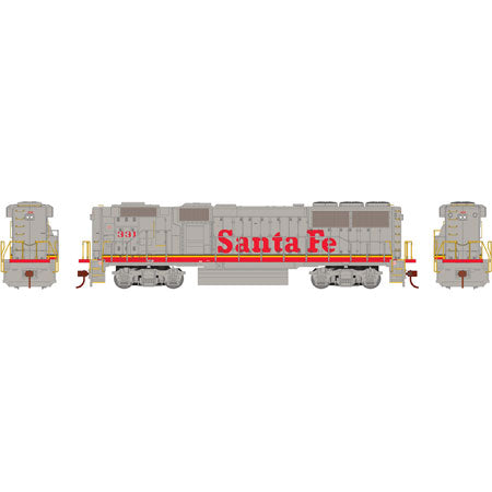 Athearn 88867 HO Santa Fe Ready to Run GP60B Diesel Locomotive #331