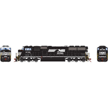 Athearn G67419 HO NS/Horsehead SD60I Diesel Locomotive w/DCC & Sound #6730