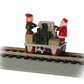 Bachmann 46224 HO Christmas Gandy Dancer Operating Hand Car