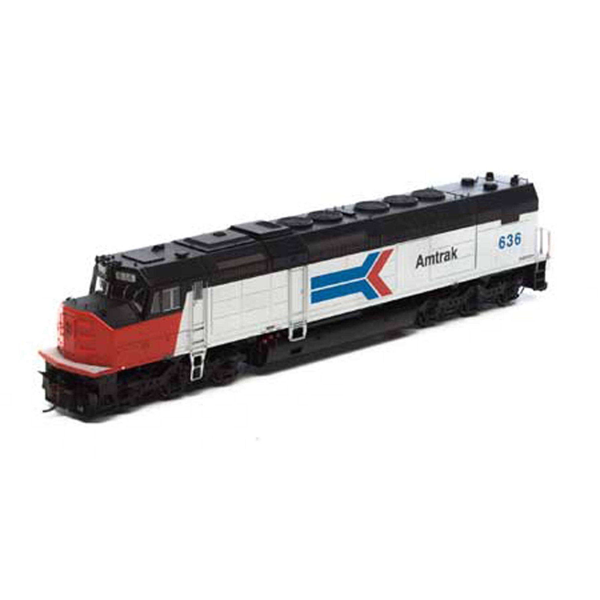 Athearn G63974 HO Amtrak SDP40F Diesel Locomotive with DCC & Sound #636