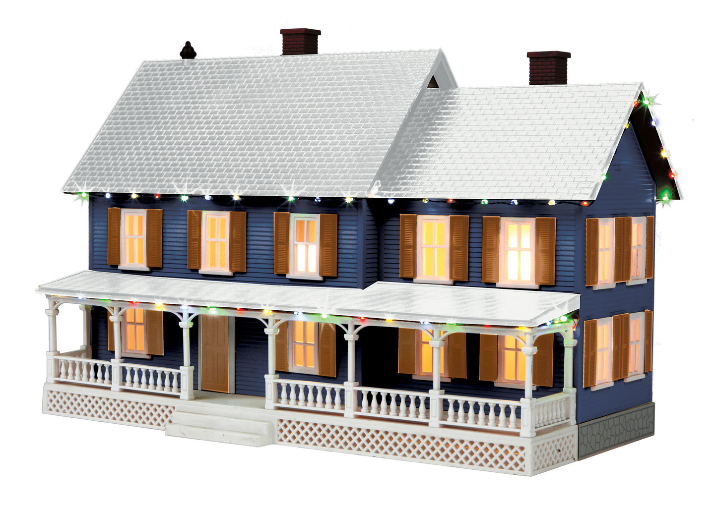 MTH 30-90546 O #4 Country House with Operating Christmas Lights
