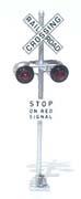 NJ International 2095 N Crossbucks Signal (Set of 2)