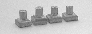 Cal Freight 1175 N Scale Small Roof Vent (Pack of 4)