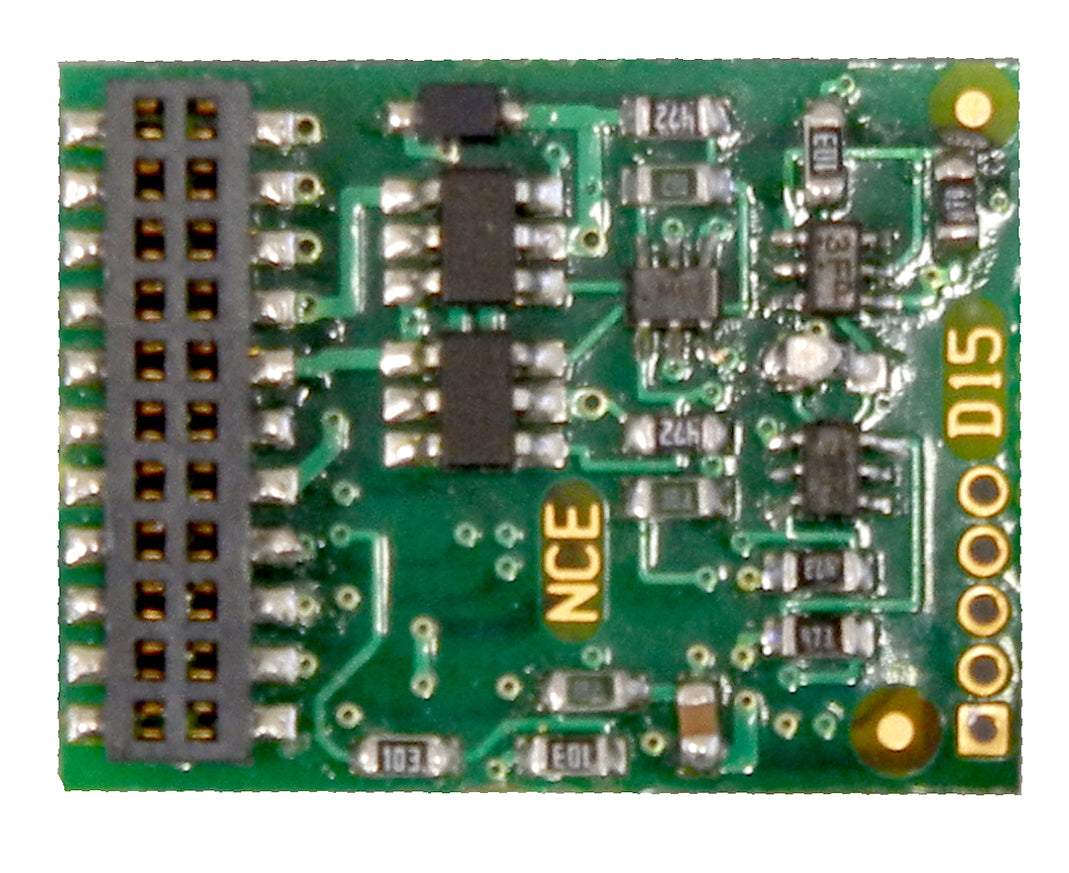 NCE 0156 HO D16MTC Six Function Decoder with 21 Pin MTC Plug