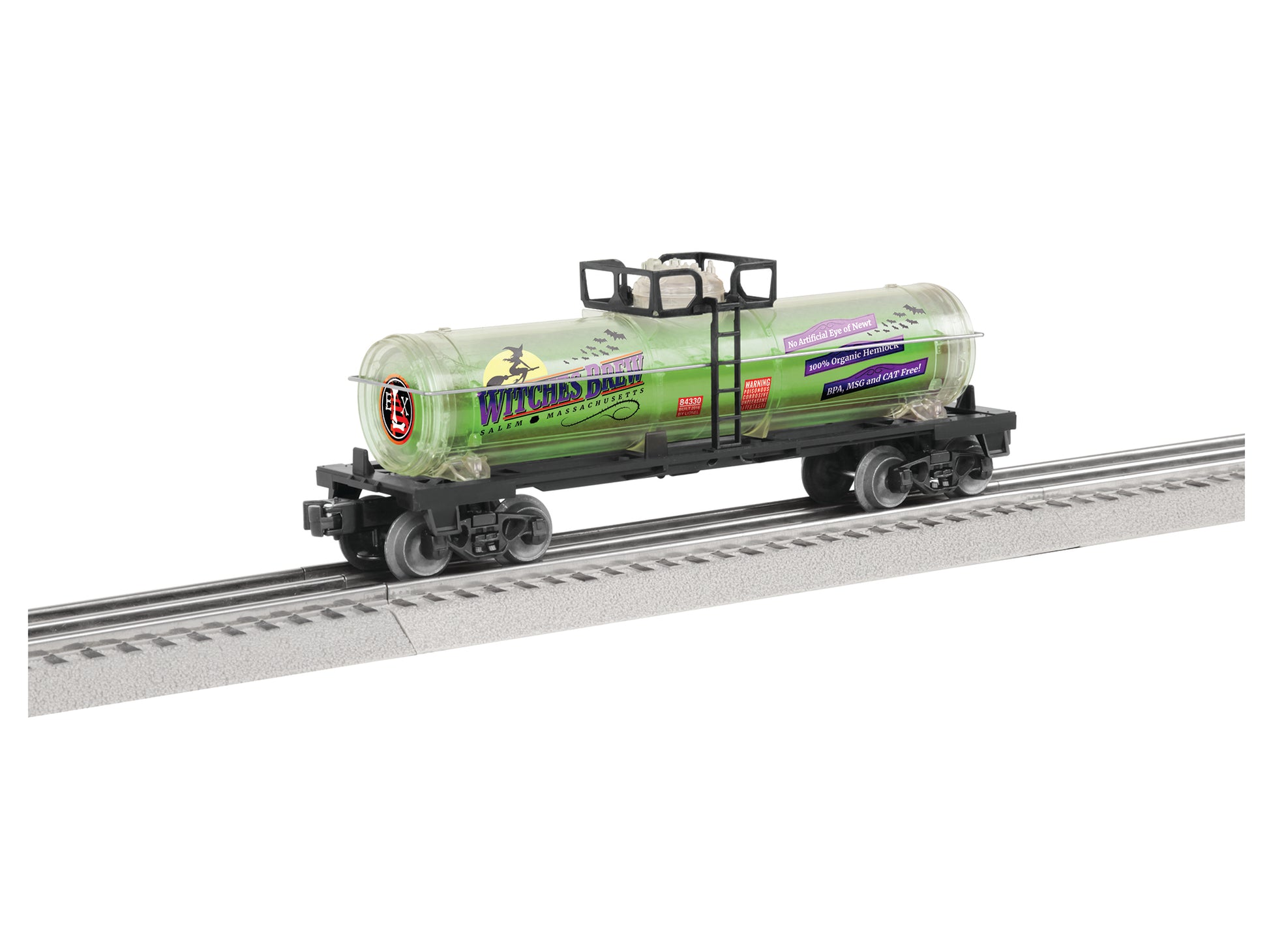 Lionel 6-84330 O Gauge Witchess Brew Tank Car LN/Box