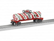 Lionel 6-84377 O Christmas Peppermint Tank Car LN/Box