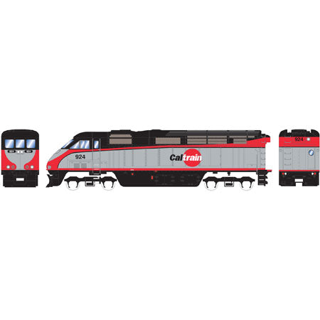 Athearn 97874 HO Cal Train RTR F59PHI Diesel Locomotive with DCC/Sound #924